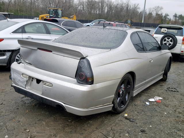 2G1WL16C869364067 - 2006 CHEVROLET MONTE CARL SILVER photo 4