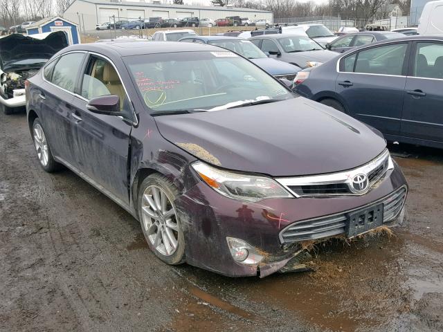 4T1BK1EB8DU047385 - 2013 TOYOTA AVALON BAS MAROON photo 1