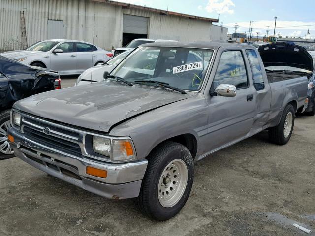 JT4RN93P1R5099059 - 1994 TOYOTA PICKUP 1/2 GRAY photo 2