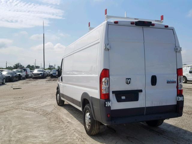 3C6TRVDG5JE114437 - 2018 RAM PROMASTER 白色 照片 3