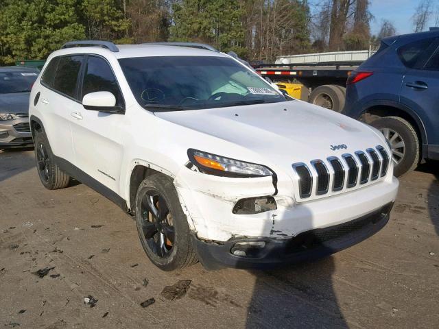 1C4PJLCB9GW167958 - 2016 JEEP CHEROKEE L WHITE photo 1