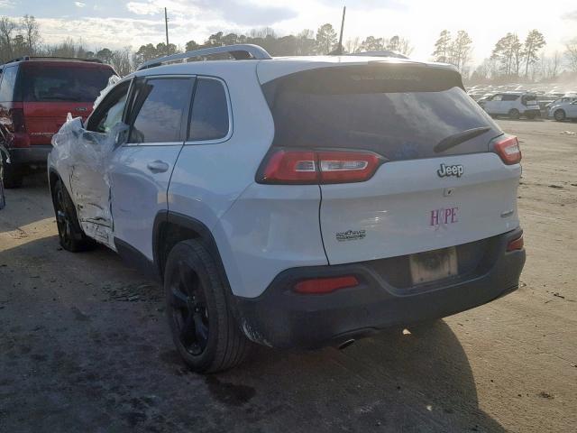 1C4PJLCB9GW167958 - 2016 JEEP CHEROKEE L WHITE photo 3