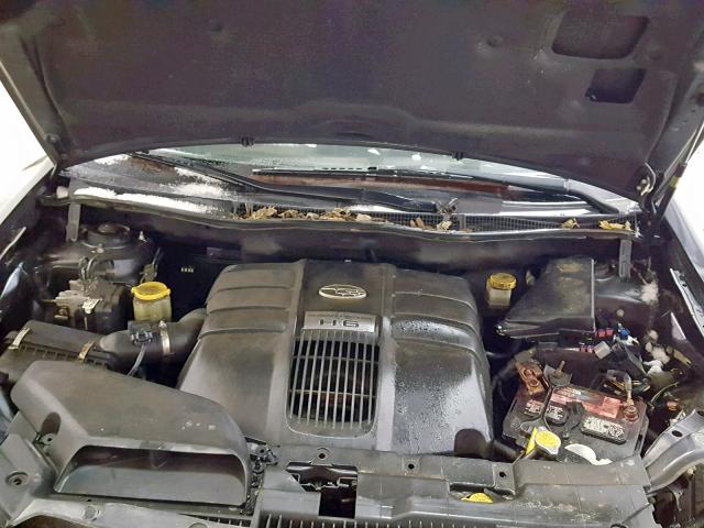 4S4WX92DX84401789 - 2008 SUBARU TRIBECA LI GRAY photo 7