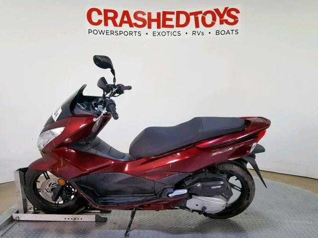 RLHKF1800GY100967 - 2016 HONDA PCX 150 BURGUNDY photo 5