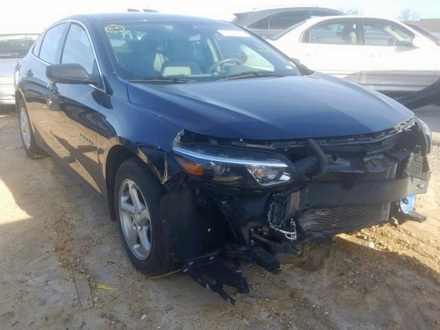 1G1ZB5ST5GF342999 - 2016 CHEVROLET MALIBU LS BLUE photo 1