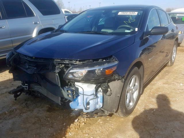 1G1ZB5ST5GF342999 - 2016 CHEVROLET MALIBU LS BLUE photo 2