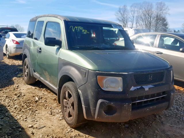 5J6YH28534L022483 - 2004 HONDA ELEMENT EX GREEN photo 1