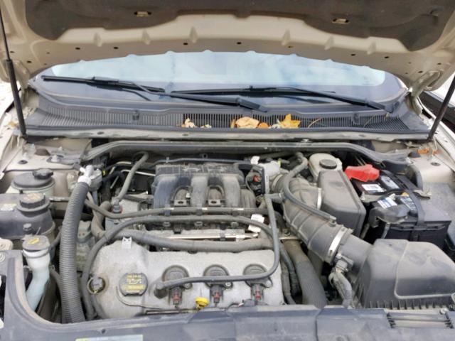 1FAHP2EW9BG173703 - 2011 FORD TAURUS SEL GOLD photo 7