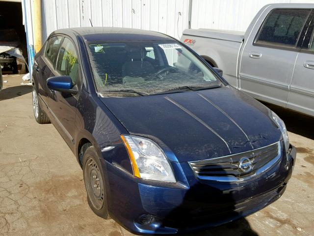 3N1AB6AP3AL695255 - 2010 NISSAN SENTRA 2.0 BLUE photo 1