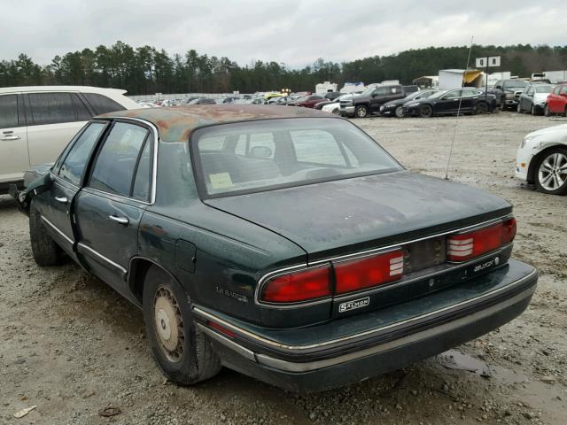 1G4HP52L8SH448618 - 1995 BUICK LESABRE CU GREEN photo 3