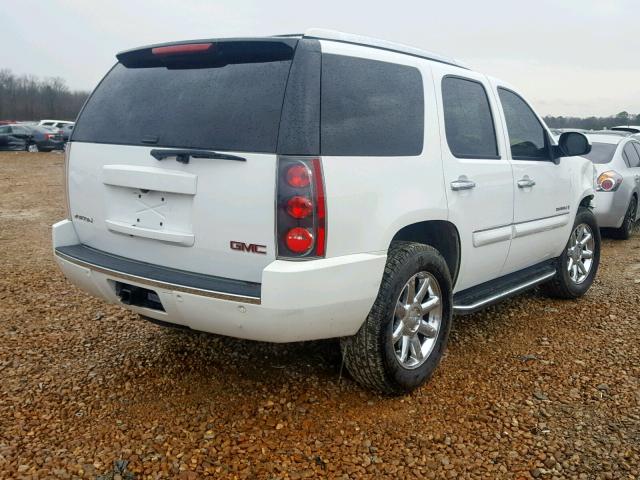 1GKFK63848J185043 - 2008 GMC YUKON DENA WHITE photo 4