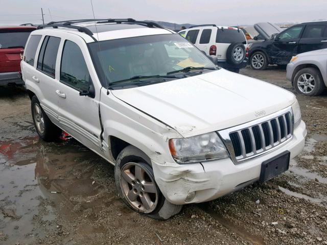 1J8GW58J64C274940 - 2004 JEEP GRAND CHER WHITE photo 1