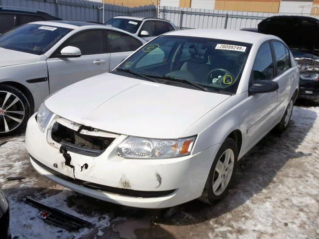 1G8AJ55F97Z180879 - 2007 SATURN ION LEVEL WHITE photo 2