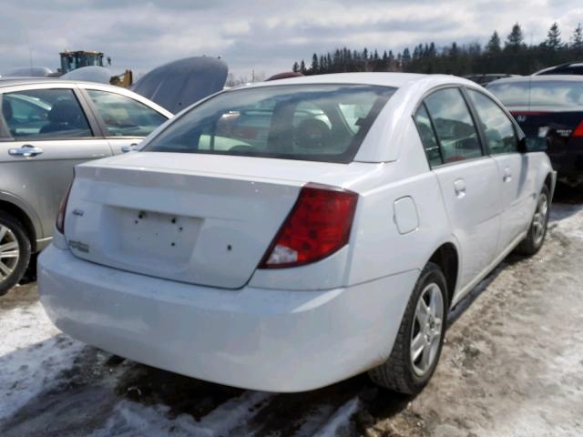 1G8AJ55F97Z180879 - 2007 SATURN ION LEVEL WHITE photo 4