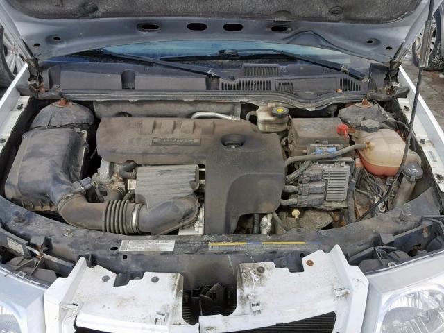 1G8AJ55F97Z180879 - 2007 SATURN ION LEVEL WHITE photo 7