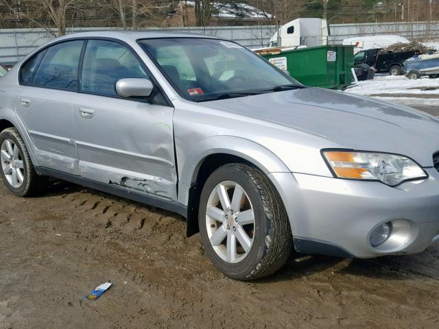 4S4BL62CX77208586 - 2007 SUBARU LEGACY OUT SILVER photo 9