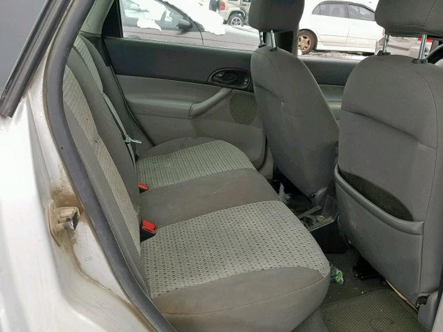 1FAFP34N47W304796 - 2007 FORD FOCUS ZX4 SILVER photo 6