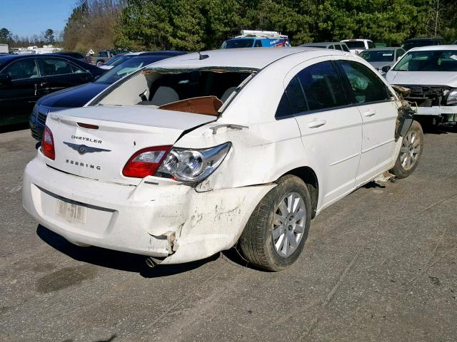 1C3CC4FB9AN163422 - 2010 CHRYSLER SEBRING TO WHITE photo 4