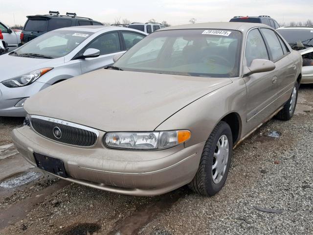 2G4WS52J521156349 - 2002 BUICK CENTURY CU GOLD photo 2