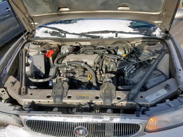 2G4WS52J521156349 - 2002 BUICK CENTURY CU GOLD photo 7