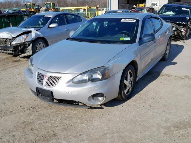 2G2WS522741344469 - 2004 PONTIAC GRAND PRIX SILVER photo 2