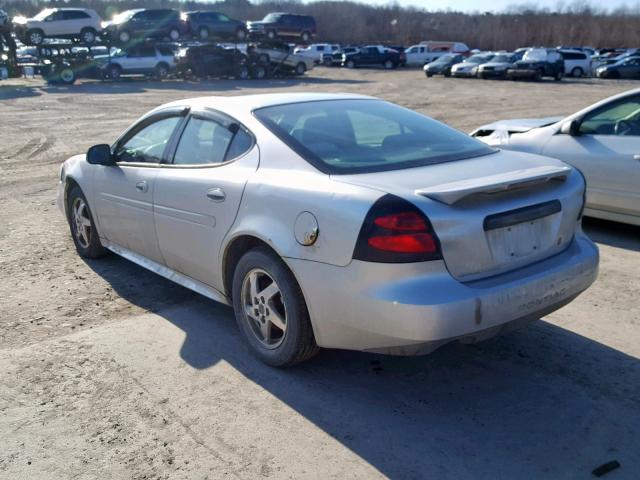 2G2WS522741344469 - 2004 PONTIAC GRAND PRIX SILVER photo 3