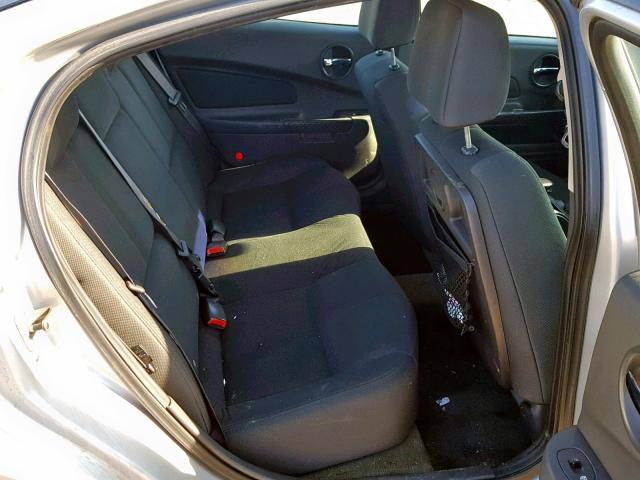 2G2WS522741344469 - 2004 PONTIAC GRAND PRIX SILVER photo 6