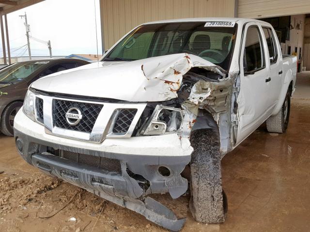 1N6AD0ER5GN712790 - 2016 NISSAN FRONTIER S WHITE photo 2