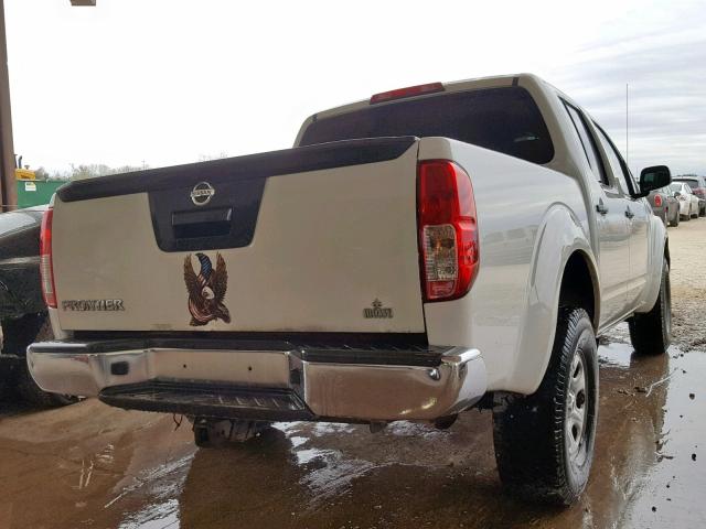 1N6AD0ER5GN712790 - 2016 NISSAN FRONTIER S WHITE photo 4