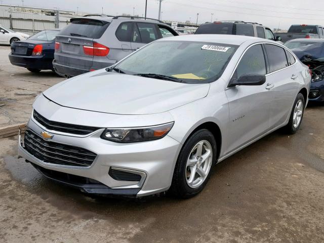 1G1ZB5ST5GF230610 - 2016 CHEVROLET MALIBU LS SILVER photo 2