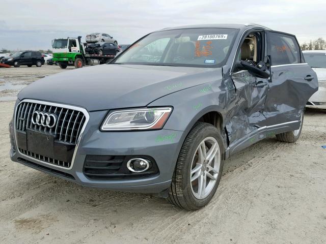 WA1VMAFP8EA045882 - 2014 AUDI Q5 TDI GRAY photo 2