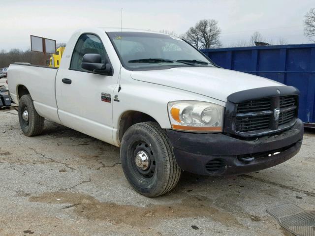 3D7KR26A28G105498 - 2008 DODGE RAM 2500 S Սպիտակ լուսանկար 1