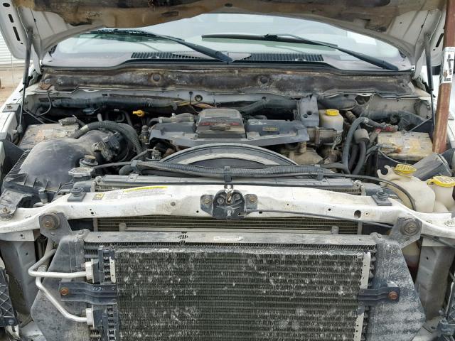 3D7KR26A28G105498 - 2008 DODGE RAM 2500 S Սպիտակ լուսանկար 7