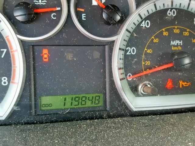 KL1TD66E59B637952 - 2009 CHEVROLET AVEO LS GRAY photo 8