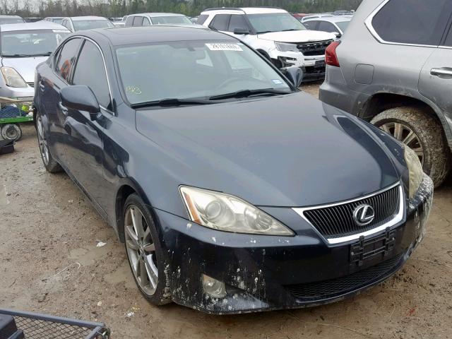 JTHBK262682066235 - 2008 LEXUS IS 250 BLACK photo 1