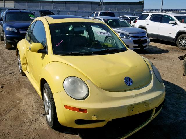 3VWSW31C77M510898 - 2007 VOLKSWAGEN NEW BEETLE Gelb Foto 1