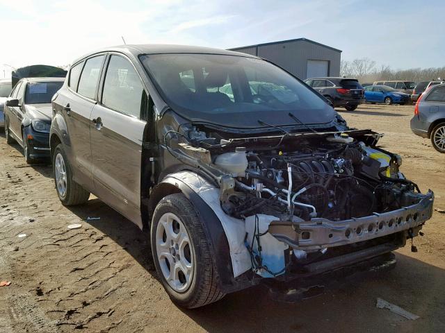 1FMCU0F70JUB08243 - 2018 FORD ESCAPE S GRAY photo 1