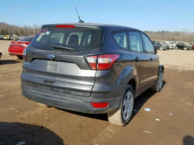 1FMCU0F70JUB08243 - 2018 FORD ESCAPE S GRAY photo 4