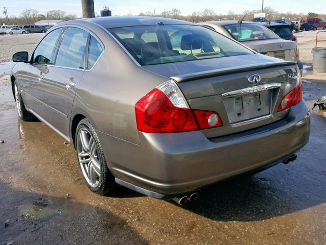 JNKAY01E07M305930 - 2007 INFINITI M35 BASE GRAY photo 3