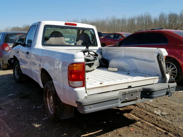 1FTYR10C8XUA52794 - 1999 FORD RANGER WHITE photo 3