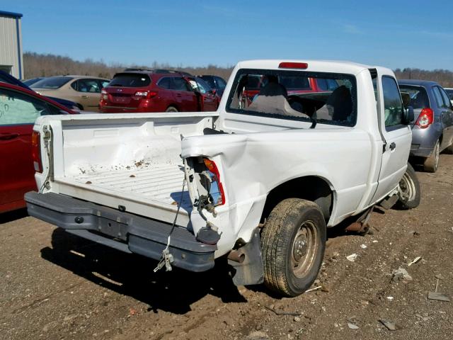 1FTYR10C8XUA52794 - 1999 FORD RANGER WHITE photo 4