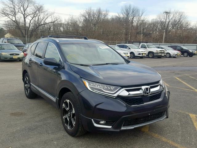 2HKRW2H90HH655116 - 2017 HONDA CR-V TOURI GRAY photo 1