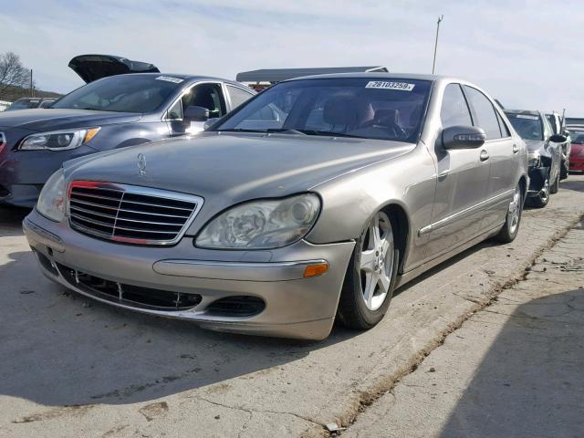 WDBNG70J34A390917 - 2004 MERCEDES-BENZ S 430 SILVER photo 2
