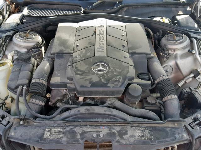 WDBNG70J34A390917 - 2004 MERCEDES-BENZ S 430 SILVER photo 7