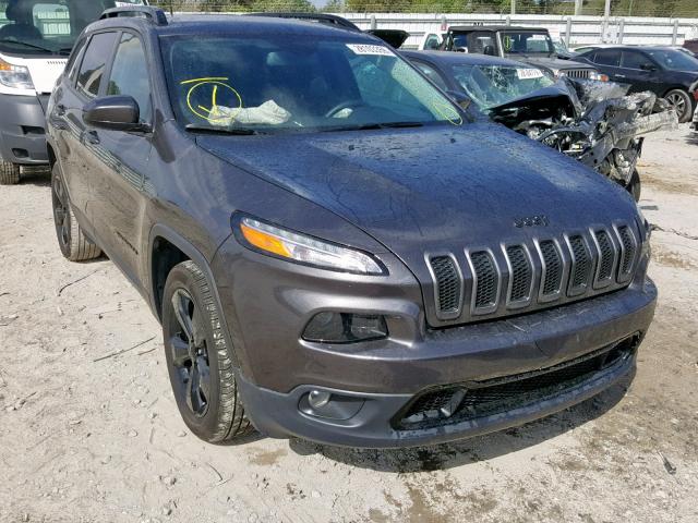 1C4PJLCB3JD539992 - 2018 JEEP CHEROKEE L CHARCOAL photo 1