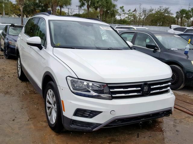 3VV3B7AX5JM046516 - 2018 VOLKSWAGEN TIGUAN SE WHITE photo 1