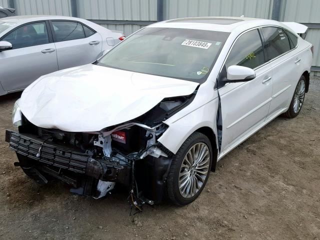 4T1BK1EB9GU196182 - 2016 TOYOTA AVALON XLE WHITE photo 2