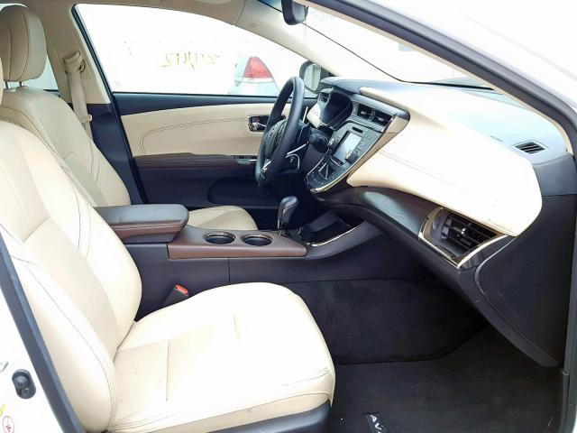 4T1BK1EB9GU196182 - 2016 TOYOTA AVALON XLE WHITE photo 5