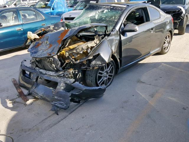 JTKDE177770164540 - 2007 TOYOTA SCION TC GRAY photo 2