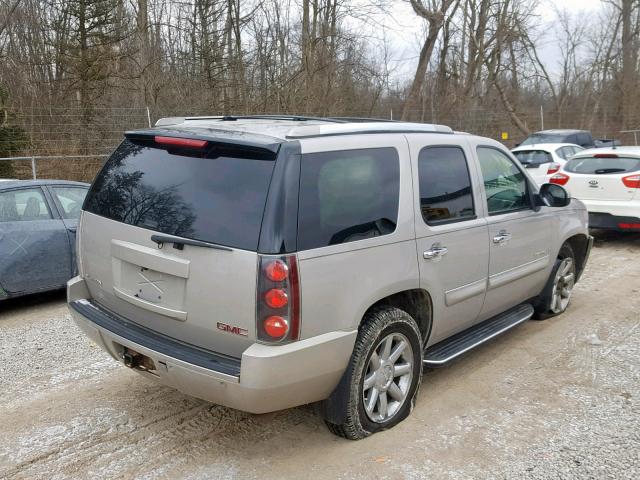 1GKFK63837J223263 - 2007 GMC YUKON DENA SILVER photo 4